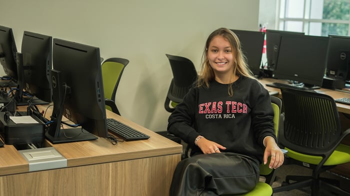 Photo of Inés Ureña on campus