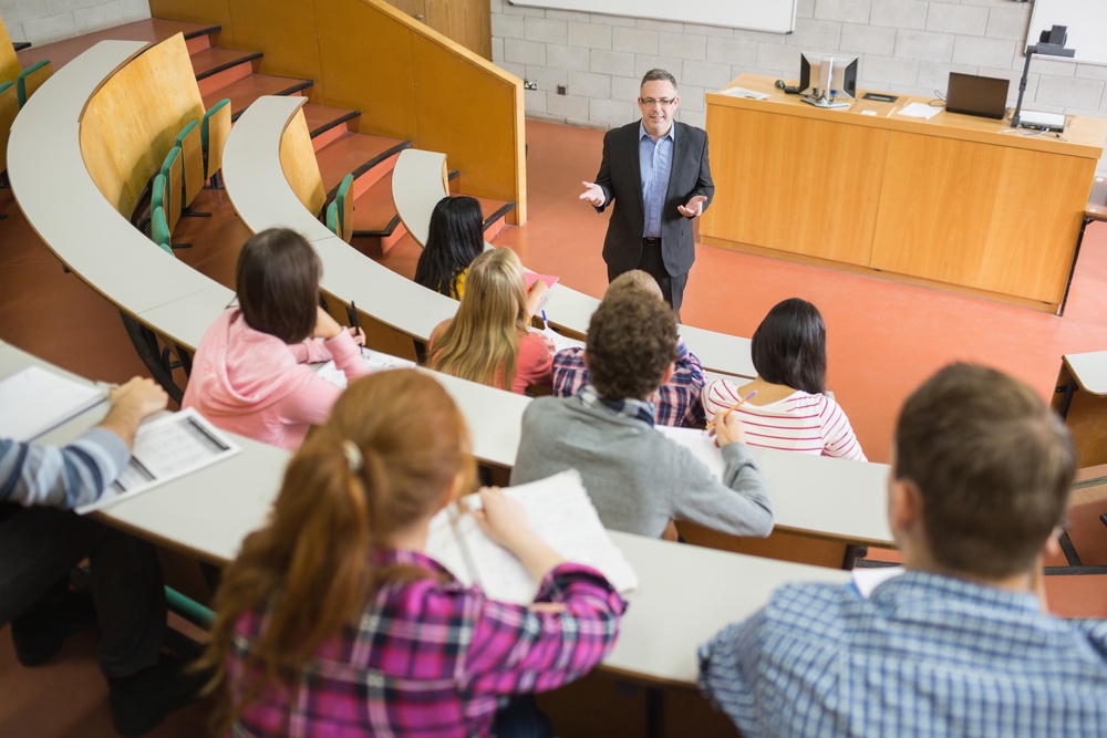 college lecture hall