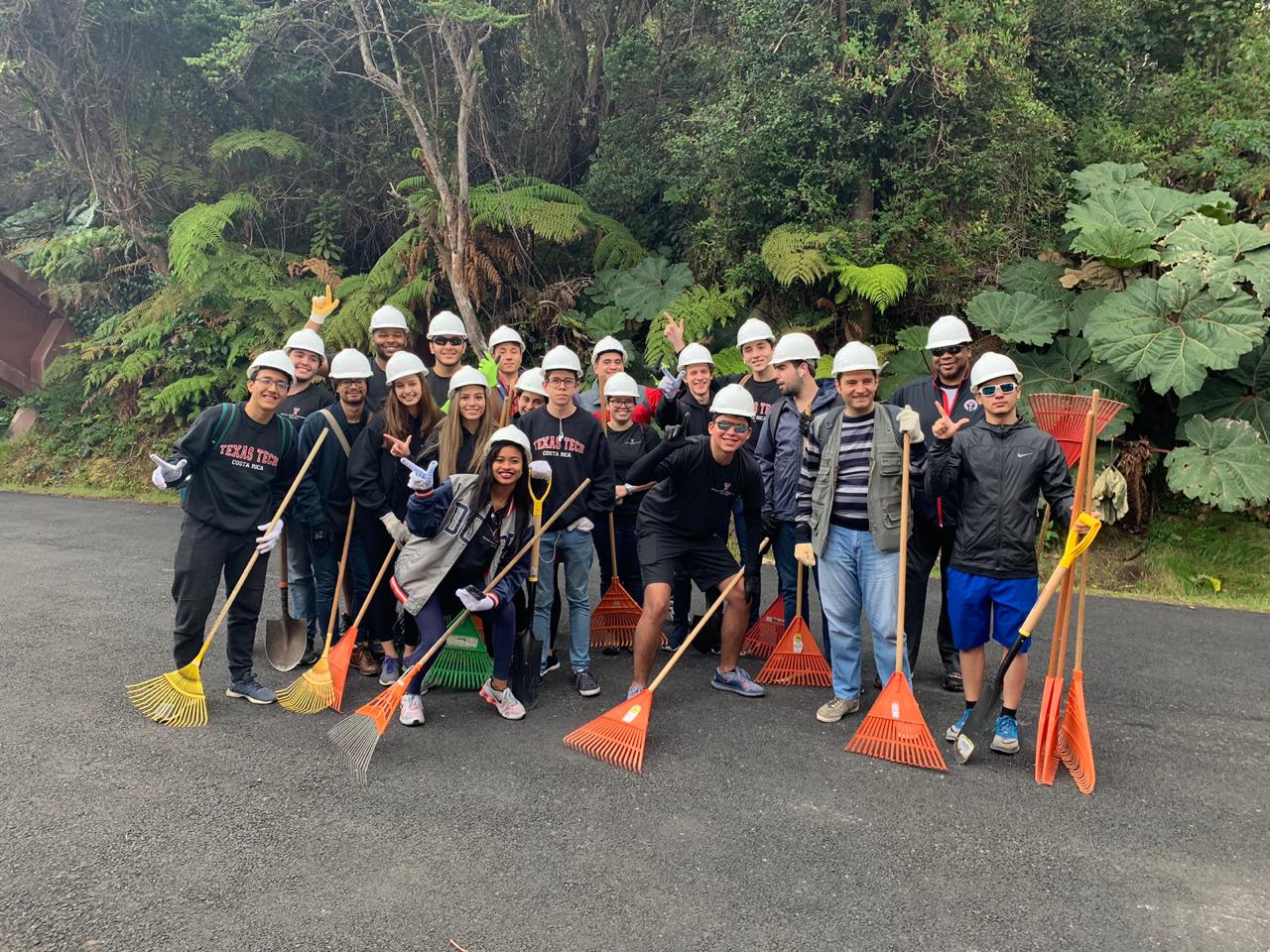 Texas Tech University Costa Rica Arbor Day Poas Volcano